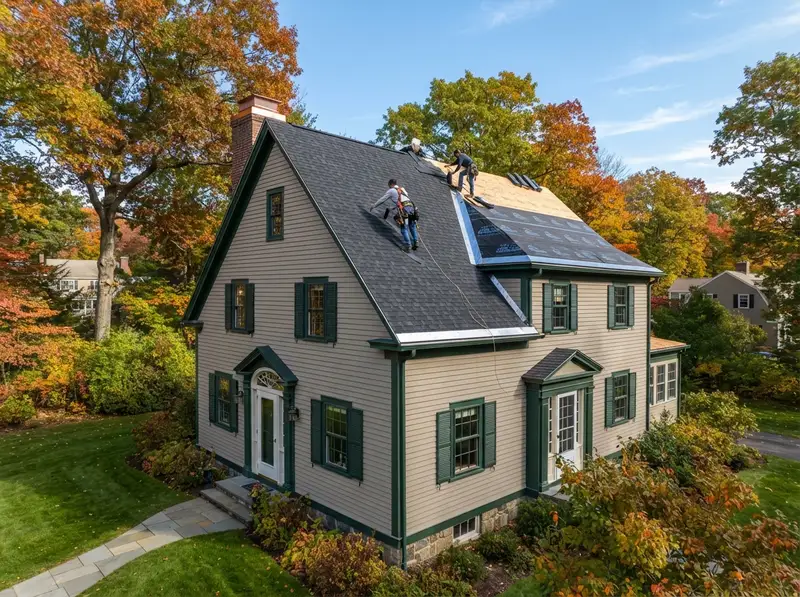 Roof waterproofing and construction in Hopkinton