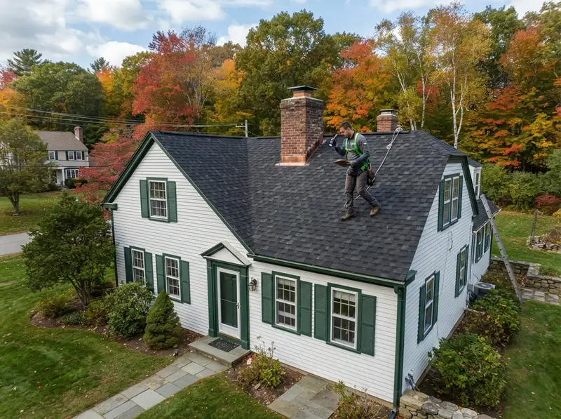 Professional roof inspection in Hopkinton MA